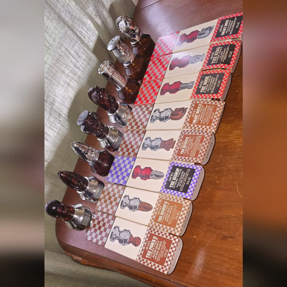 Avon Chess Collectors Pieces!
